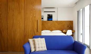 Imagem 3: Apartamento mobiliado para aluguel com 68m2 com 1 quarto-1suíte-Vila Nova Conceição