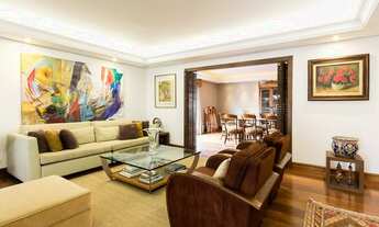 Imagem 6: Apartamento de 354 metros com janelões e vista urbaniza no Jardim América - São Paulo - SP