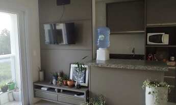 Imagem 6: Apartamento 2 dormitórios sendo 1 suíte pronto para morar, vista pôr do sol