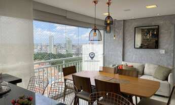 Imagem 2: Apartamento com varanda gourmet, 3 dormitórios, 118 m² - venda por R$ 1.700.000 ou aluguel