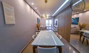 Imagem 2: Apartamento três suites,mobiliado em Aviação - Praia Grande - SP