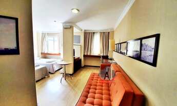 Imagem 1: Flat para aluguel possui 30 metros quadrados com 1 quarto em Vila Nova Conceição - São Pau