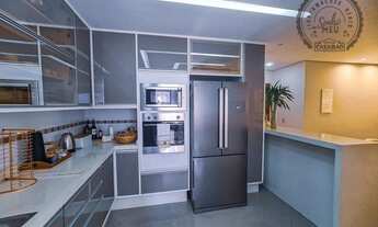 Imagem 4: Apartamento três suites,mobiliado em Aviação - Praia Grande - SP