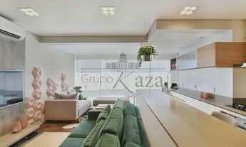 Imagem 3: Apartamento mobiliado para venda e locação com 78 m² com 2 quartos no Brooklin - São Paulo