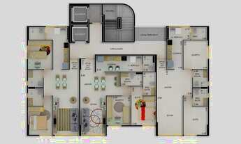 Imagem 4: Ef/Apartamento para venda tem 56 m², com 2 quartos em Casa Amarela - Recife - PE