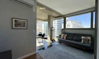 Imagem 2: Apartamento com 1 dormitório para vender, 46 m² por R$ 1.400.000,00 - Cerqueira César -São