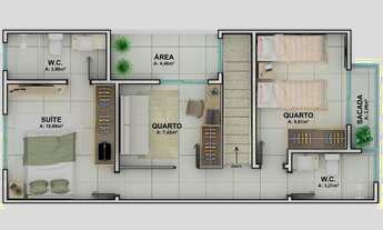 Imagem 2: Casa para Venda em Barra Mansa / RJ no bairro Santa Rosa
