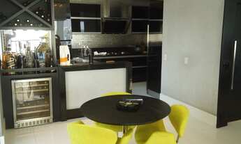 Imagem 6: Neoclássico/Panamby: Andar alto, 3 stes, 5 vagas, 235m, living vários ambientes e Terraço