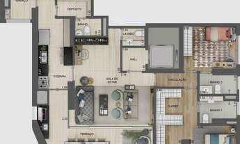 Imagem 1: EZ PARQUE DA CIDADE - RESIDENCIAL - Aptos de 134, 162, 196 e 227m²