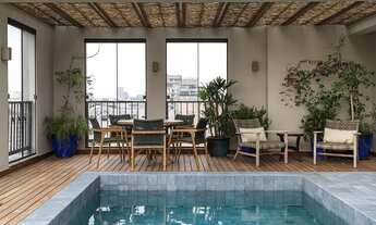 Imagem 2: Cobertura na Vila Nova Conceição Reformada