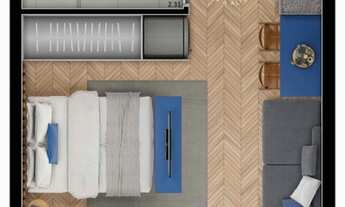 Imagem: No Campo Belo Apartamento Studio 24m²