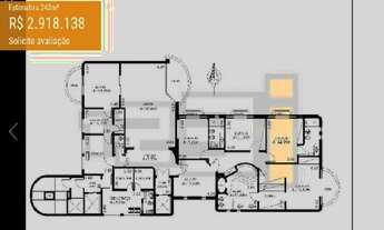 Imagem 2: Apto de 245m2 na Sarutaiá, próx ao Ibirapuera, com 4 quartos, 3 vagas e lazer