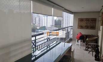 Imagem 2: Apartamento com 3 dormitórios para alugar, 133 m² por R$ 7.900/mês - Jardim - Santo André