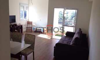 Imagem 3: Apartamento com 2 dormitórios, 79 m², sala estendida, 2 vagas, frente livre a venda por R