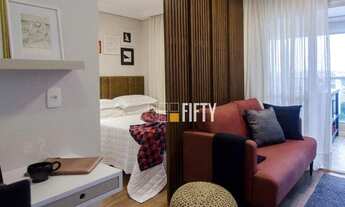 Imagem 4: Apartamento com 1 dormitório para alugar, 35 m² por R$ 4.895/mês - Brooklin - São Paulo/SP