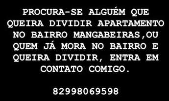 Imagem 1: Dividir apartamento no bairro mangabeiras