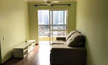 Imagem 2: Apartamento com 2 dormitórios (1suíte), sala ampla para 2 ambientes com sacada, 1 banheiro