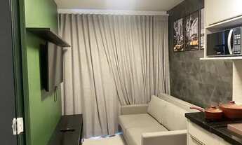 Imagem: Apartamento com 1 quarto em 32m² com uma