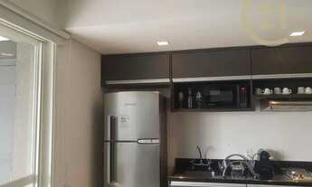 Imagem 6: Apartamento com 1 dormitório para alugar, 63 m² por R$ 5.770,90/mês - Brooklin - São Paulo