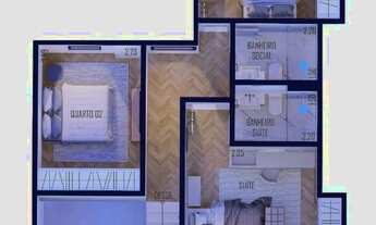 Imagem 2: Cobertura à venda, 157 m² por R$ 1.100.000,00 - São Mateus - Juiz de Fora/MG