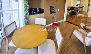 Imagem 3: Apartamento com 2 dormitórios para alugar, 79 m² por R$ 9.340,97/mês - Alphaville - Baruer