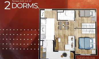 Imagem 6: Apto. com 41 m2. à Venda na Vila Guaca - ZN