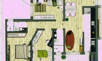 Imagem 4: Boulevard Egeo Apartamento com 2 dormitórios