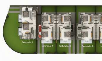 Imagem 7: Sobrados com 2 quartos em Bela Vista - Palhoça/SC