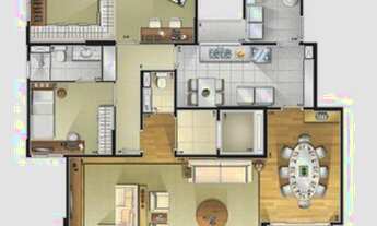 Imagem 4: Edif. Eleve Vila Romana-4 dorms-3gars-165m- varanda gourmet- lazer total -Permuta por meno