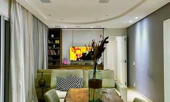 Imagem 3: Apartamento para venda tem 128 metros, vista livre, 2 vagas. Pateo Catalunya