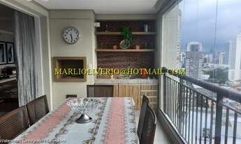 Imagem 2: Apartamento para locação ou venda, 138 m2, Chácara Santo Antonio, 03 suítes, varanda gourm