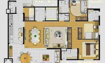 Imagem 3: Apartamento com 3 dormitórios à venda, 148 m² por R$ 2.000.000,00 - Bosque da Saúde - São