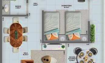 Imagem 6: APARTAMENTO COM 76.75 m² - GUILHERMINA - PRAIA GRANDE SP