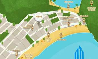 Imagem 3: Lançamento Residencial Napoli Apartamento 02 quartos, por R$617.000, na Praia do Morro em