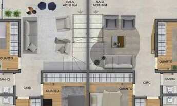 Imagem 7: Apartamento com área privativa, 3 quartos, 2 suítes, 2 vagas de garagem, Bairro Renascença