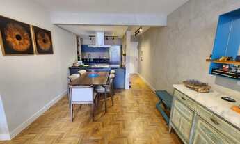 Imagem 6: Imóvel mobiliado e recém reformado com cozinha integrada, 1 suíte , 1 dormitório e amplo q