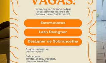 Imagem: Dividir sala de Estética