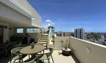 Imagem 2: Apartamento Cobertura 201 m² no Residencial Aquarius - 3 quartos, vista mar e piscina gour