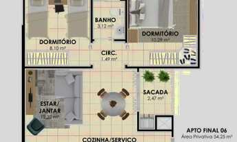 Imagem 2: More com Estilo no Garden Club Residence Pedra Branca