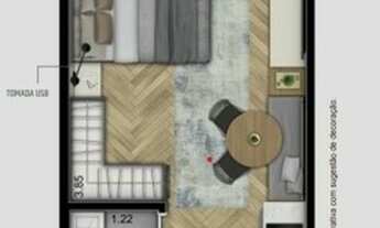 Imagem 2: Studio para venda 25m²