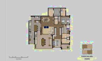 Imagem 7: Apartamento para venda tem 147 metros quadrados com 3 quartos