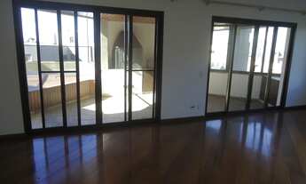 Imagem 3: Andar alto, Piscina privativa, 3 Stes, Terraço gourmet, Lareira, Escritório, 4 vagas e 200