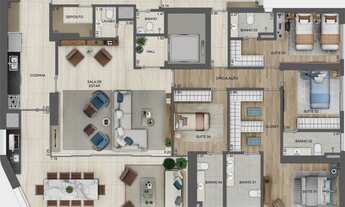 Imagem 7: EZ PARQUE DA CIDADE - RESIDENCIAL - Aptos de 134, 162, 196 e 227m²