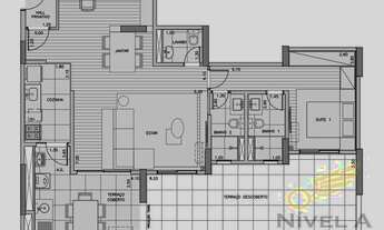 Imagem 2: Apartamento para Venda em São Paulo, Vila Mariana, 1 dormitório, 1 suíte, 3 banheiros, 1 v