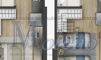 Imagem 6: Apto Studio possui 23 m² sendo 1 quarto em Brooklin Paulista - Campo Belo - São Paulo - S