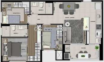 Imagem 2: LONDRINA - Apartamento Padrão - Gleba Palhano