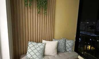 Imagem 5: B - Apartamento mobiliado, 02 dormitórios, 01 suíte, vaga dupla e hobby box, em Barreiros