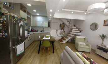 Imagem 7: Apartamento Duplex com 2 quartos à venda, 80 m² por R$ 966.000 - Laranjeiras - Rio de Jane