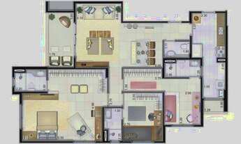 Imagem 3: Clube do Parque Apartamento com 3 dormitórios