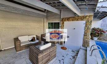 Imagem 4: Casa com 3 suítes com piscina à venda, 218 m² por R$ 1.060.000 - Jardim Imperador - Suzano